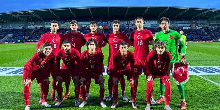 U19 Milli Takım, İngiltere'ye  mağlup oldu