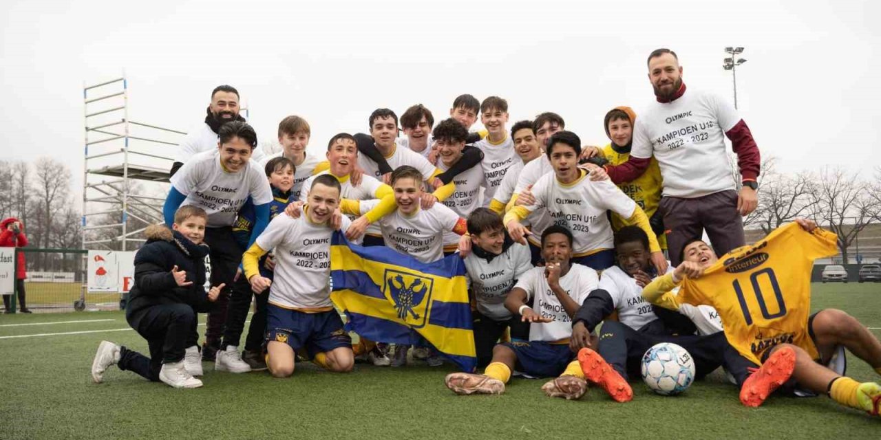 Belçika U16’da şampiyon, Türk antrenörlerin çalıştırdığı Sint-Truiden