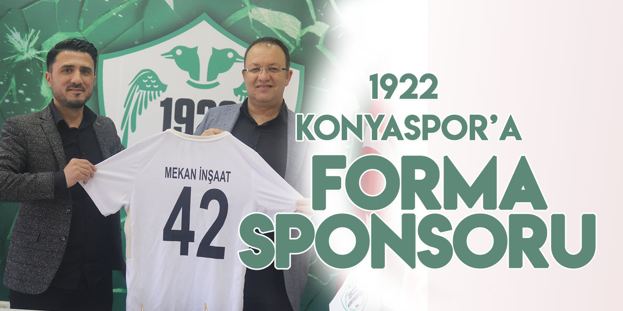 1922 Konyaspor'dan sponsorluk anlaşması