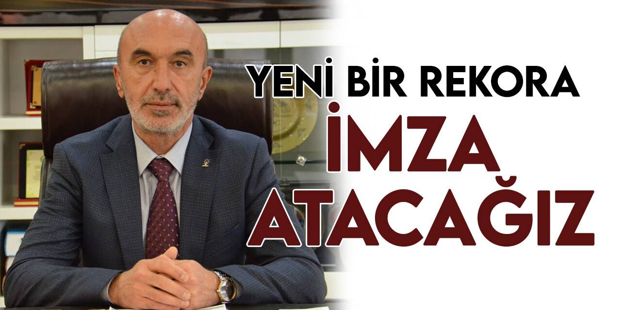 'Yeni bir rekora imza atacağız' diyerek 207 aday adayını hatırlattı