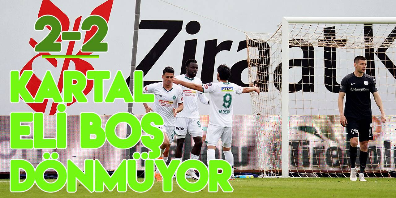 Konyaspor 1 puanla dönüyor