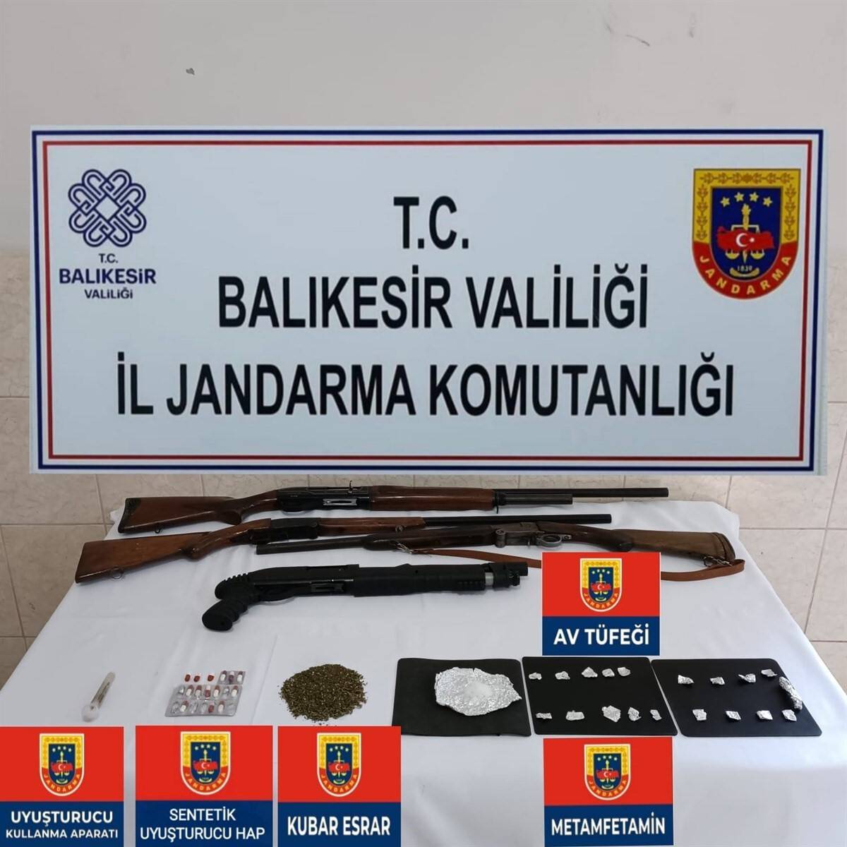 İl Jandarma’dan uyuşturucu operasyonu