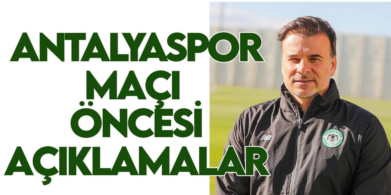 Aleksandar Stanojevic'ten Antalyaspor maçı öncesi açıklamalar