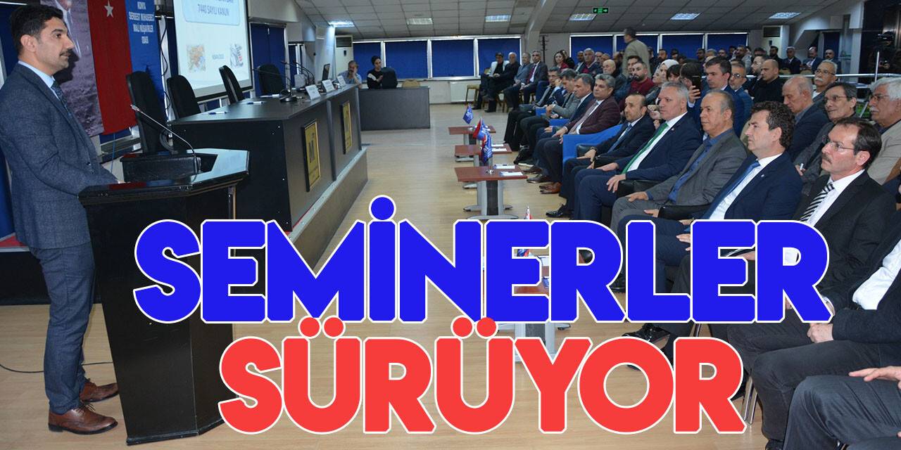 Konya SMMMO’da 7440 sayılı kanun semineri
