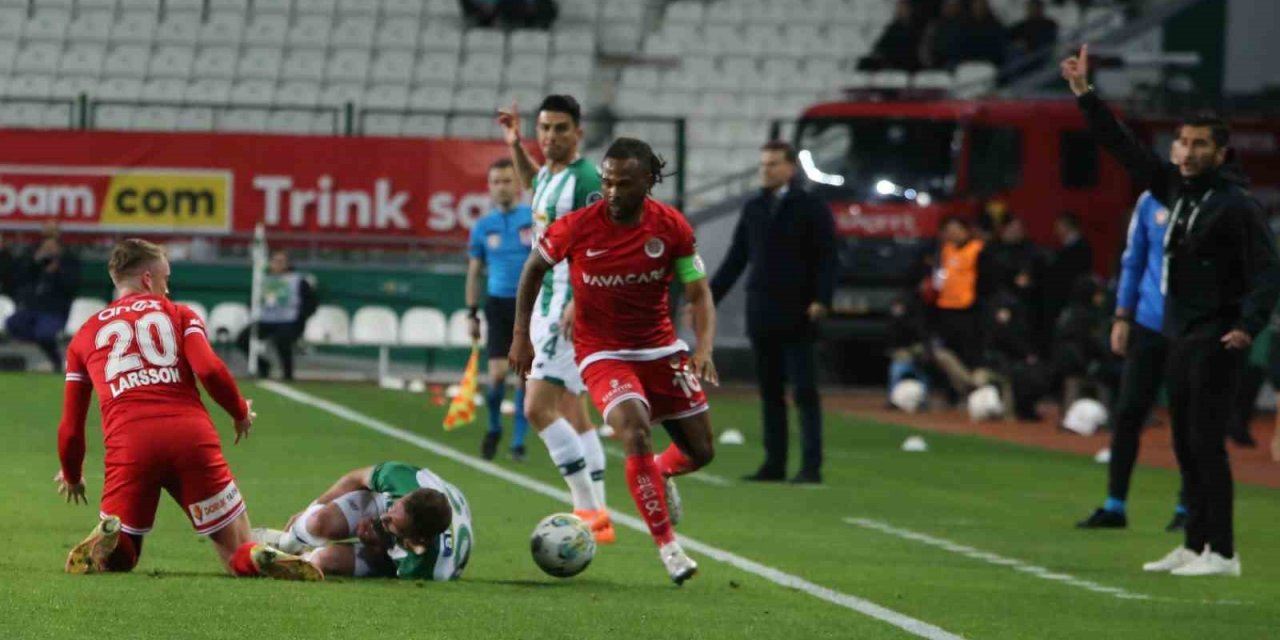 Konyaspor: 1 - Antalyaspor: 1 (Maç sonucu)