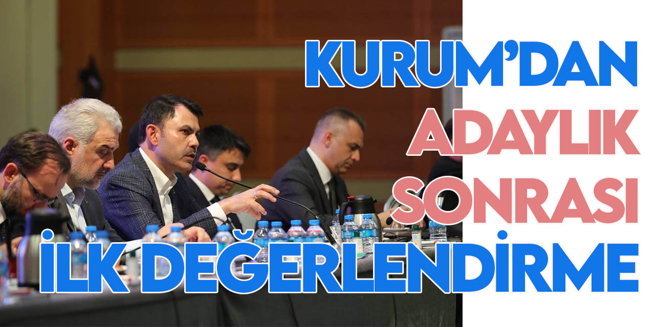 Bakan Murat Kurum, adaylığı ile ilgili konuştu