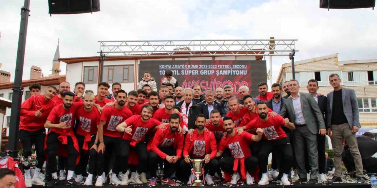 Akşehirspor namağlup şampiyon oldu