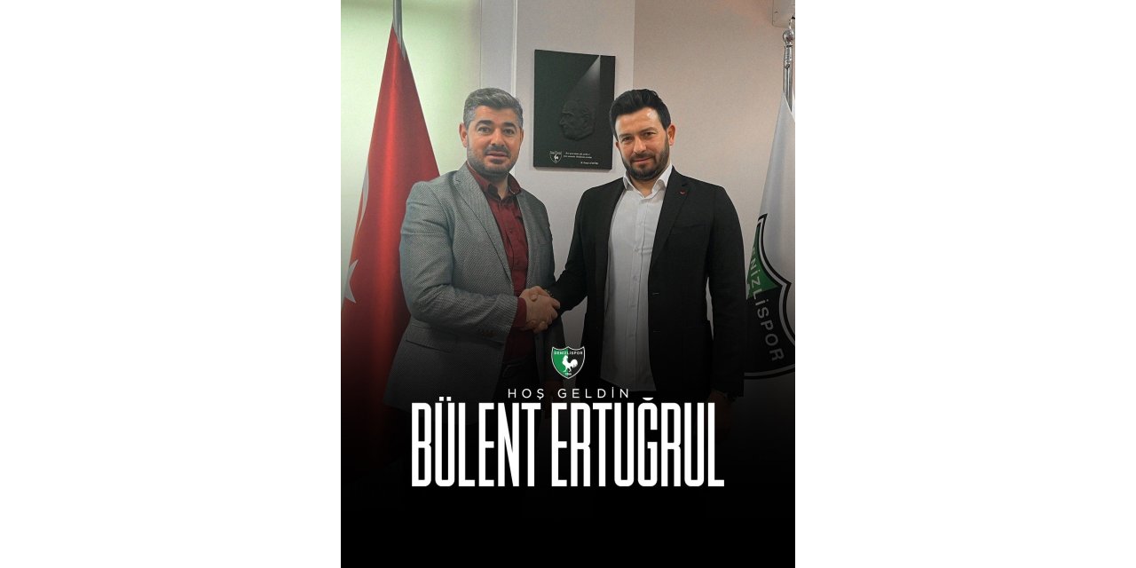 Denizlispor’un yeni hocası Bülent Ertuğrul oldu