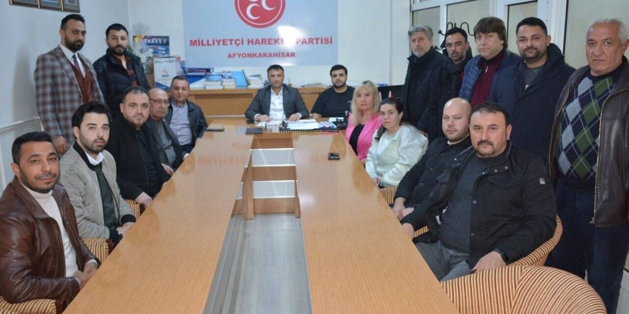 MHP Afyonkarahisar İl Başkanlığına Ahmet Kahveci atandı