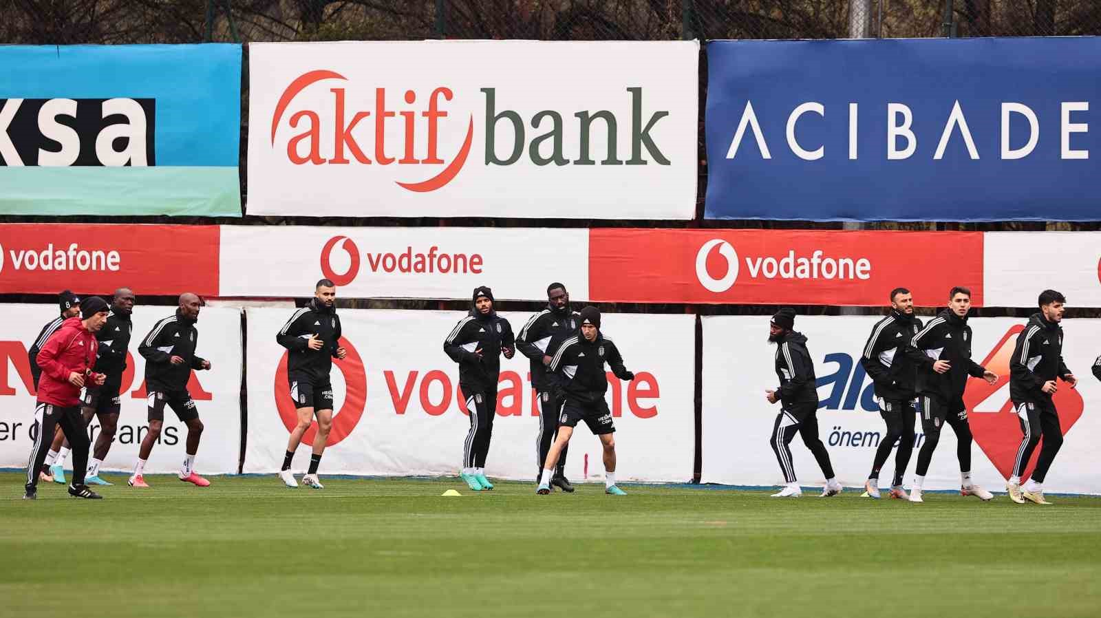 Beşiktaş, Trabzonspor maçı hazırlıklarına devam etti