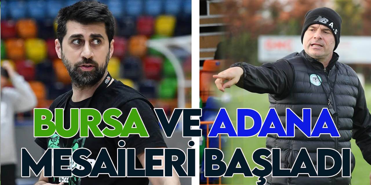Konyaspor'da Bursa ve Adana maçı hazırlıkları başladı