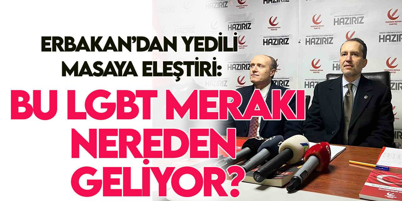 Erbakan'dan Millet İttifakı'na eleştiri: Bu zihniyete Türkiye'yi nasıl teslim edebilirim?