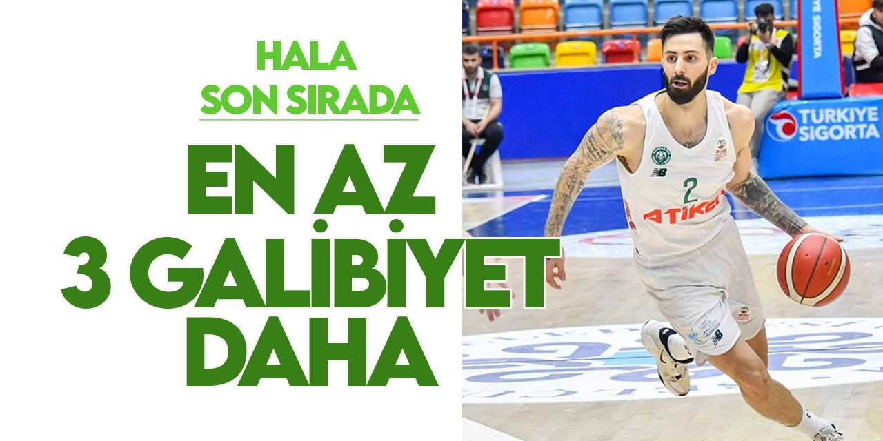 AYOS Konyaspor son sıradan çıkamadı!