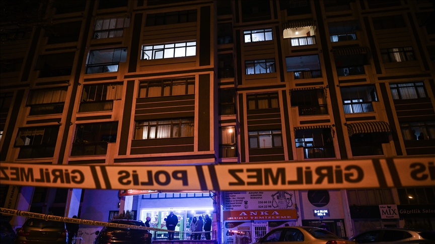 Başkentte 7 katlı apartmanda patlama