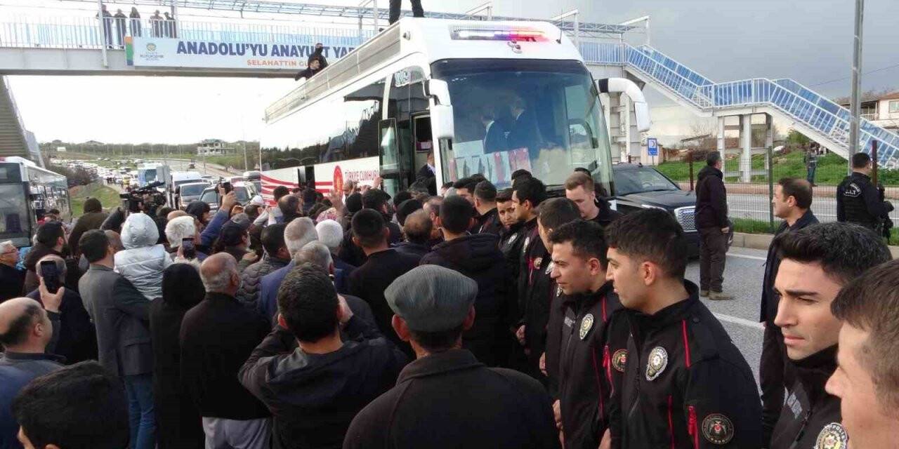 Cumhur İttifakı’na Malatya’da coşkulu karşılama