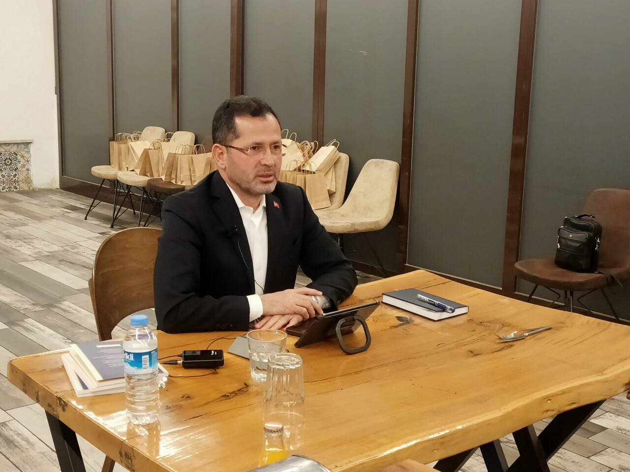 Ziya Altunyaldız basınla buluştu