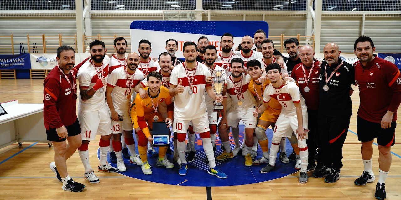 Futsal A Milli Takımı ikinci oldu