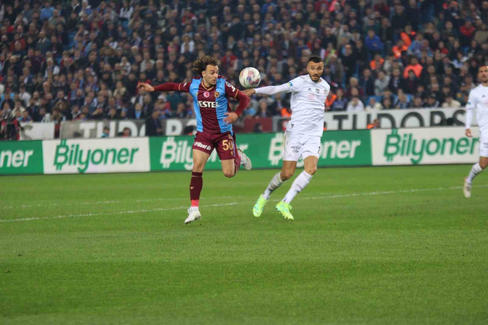 Trabzonspor: 0 - Beşiktaş: 0 (Maç sonucu)