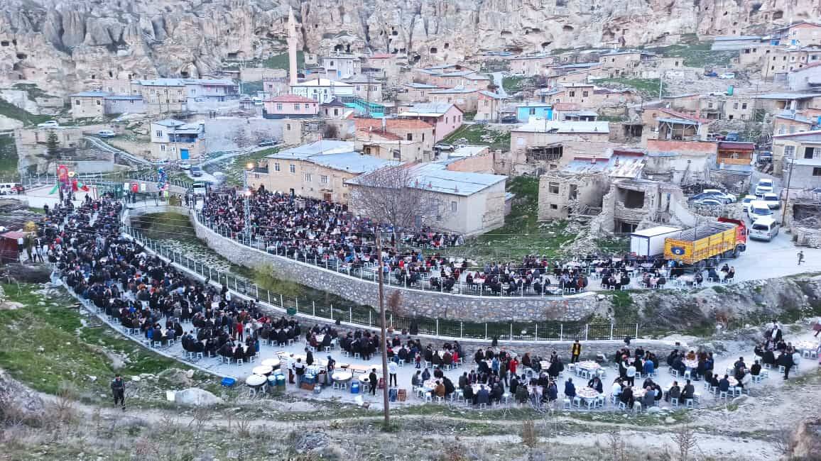 Küçükmuhsine Köyü Kültür Sosyal Yardımlaşma Derneği'nden iftar programı