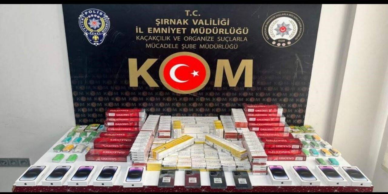 Şırnak’ta asayiş ve kaçakçılık operasyonu: 56 gözaltı