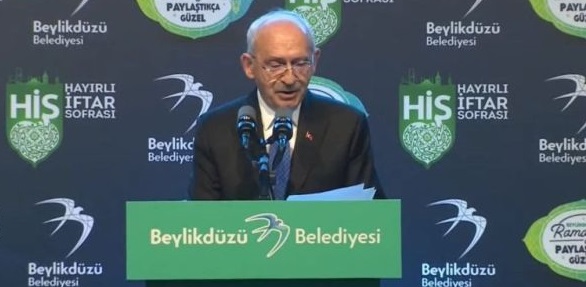 Kılıçdaroğlu, Beylikdüzü'nde iftar programında konuştu: