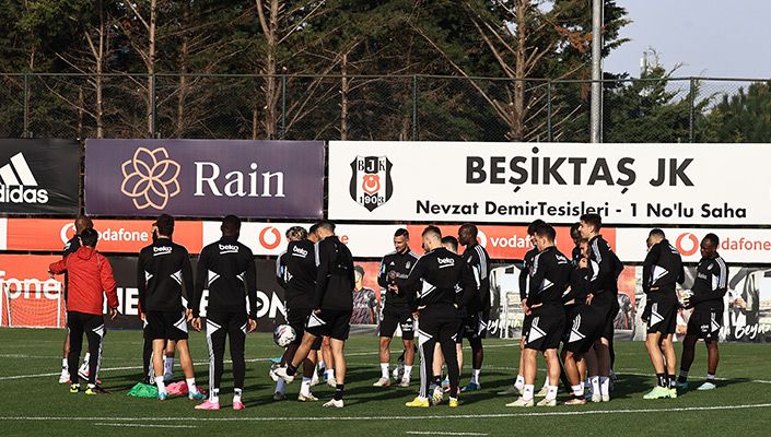 Beşiktaş, Ümraniyespor maçı hazırlıklarına başladı