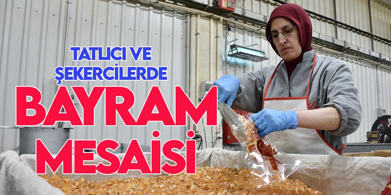 Konya'da şeker üreticilerinde bayram yoğunluğu sürüyor