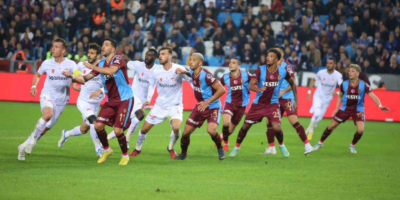 Sivasspor ile Trabzonspor 34. randevuda