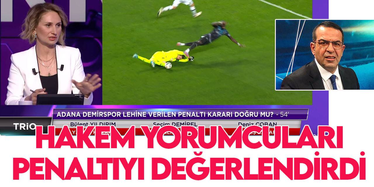 Hakem yorumcuları Konyaspor maçındaki penaltıyı değerlendirdi
