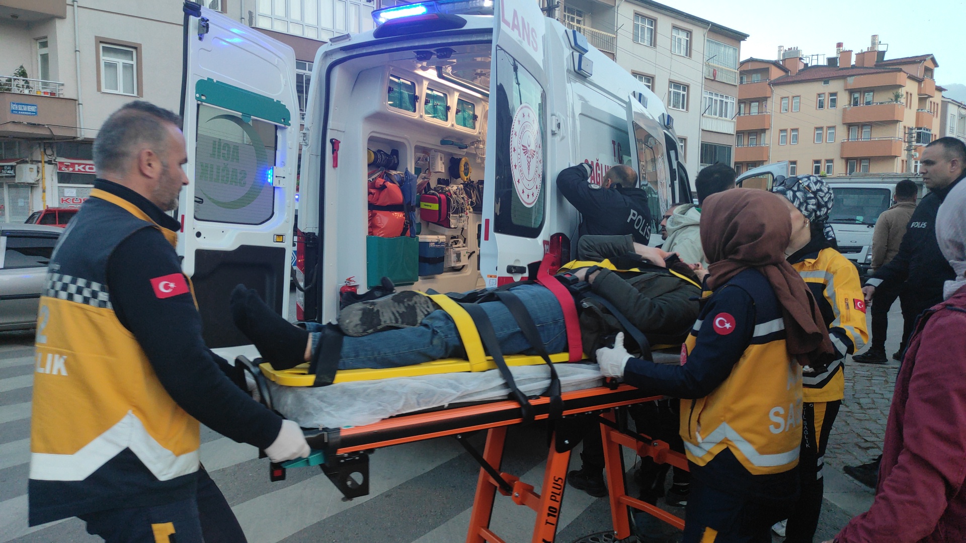 Konya'da otomobille motosiklet çarpıştı:1 yaralı