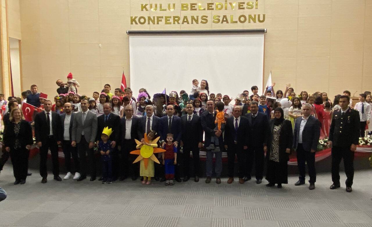 Kulu’da 23 Nisan kutlamaları yapıldı