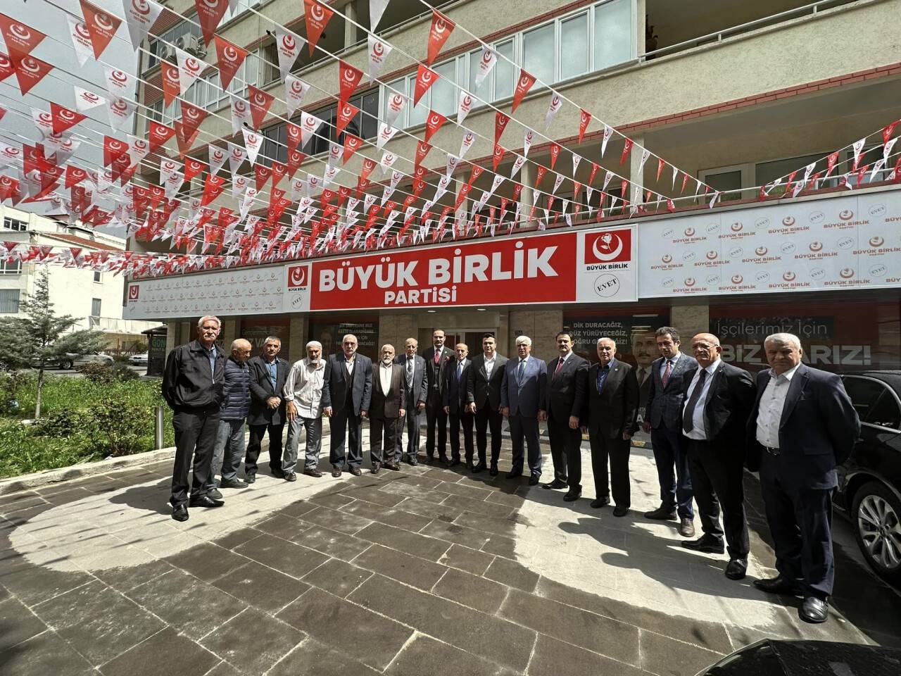 BBP Konya bayramlaşma programında bir araya geldi