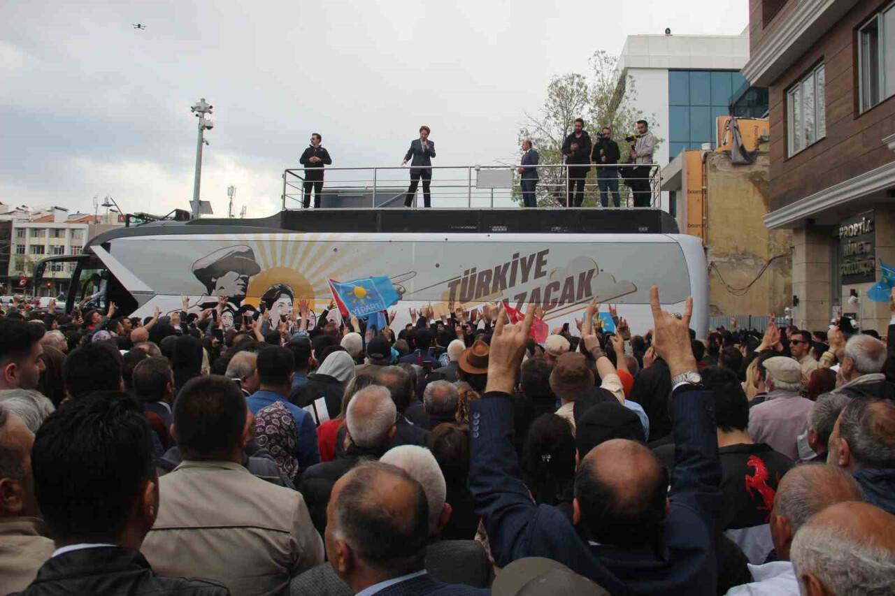 İYİ Parti Genel Başkanı Akşener, Konya’da