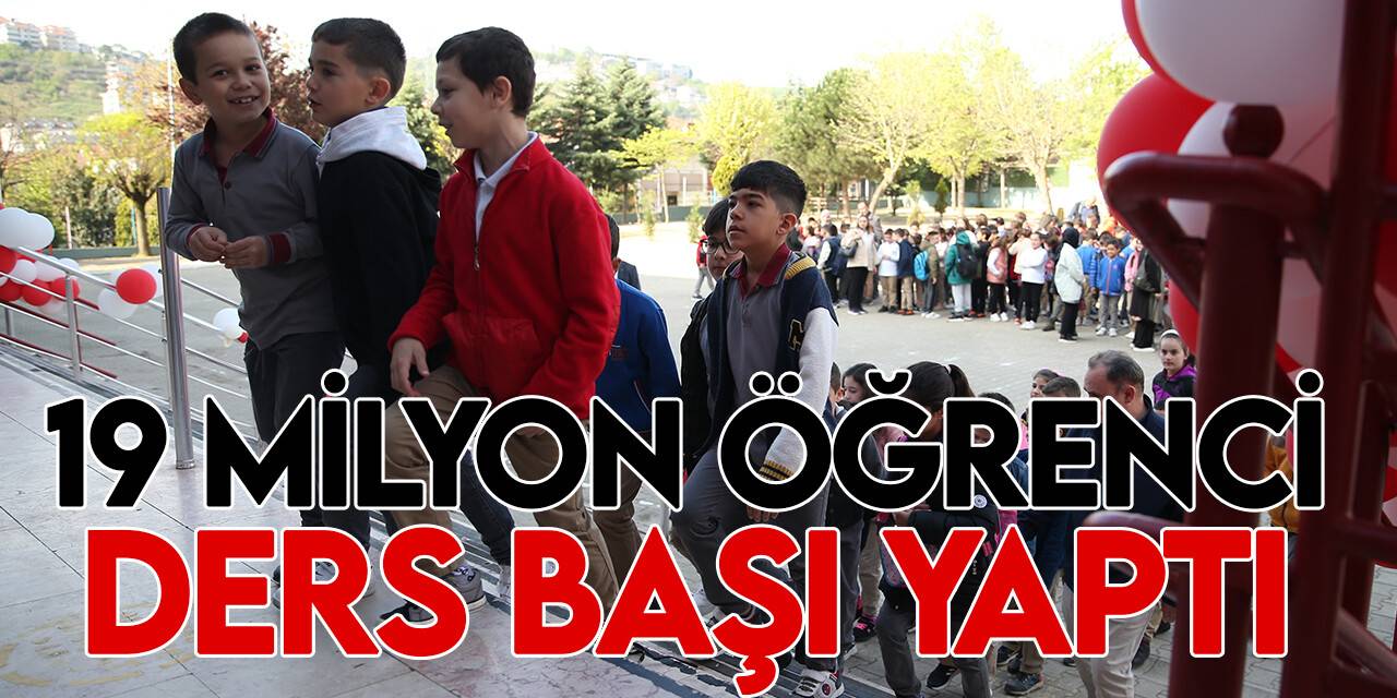 19 milyon öğrenci ders başı yaptı:  2023 yaz tatili ne zaman?