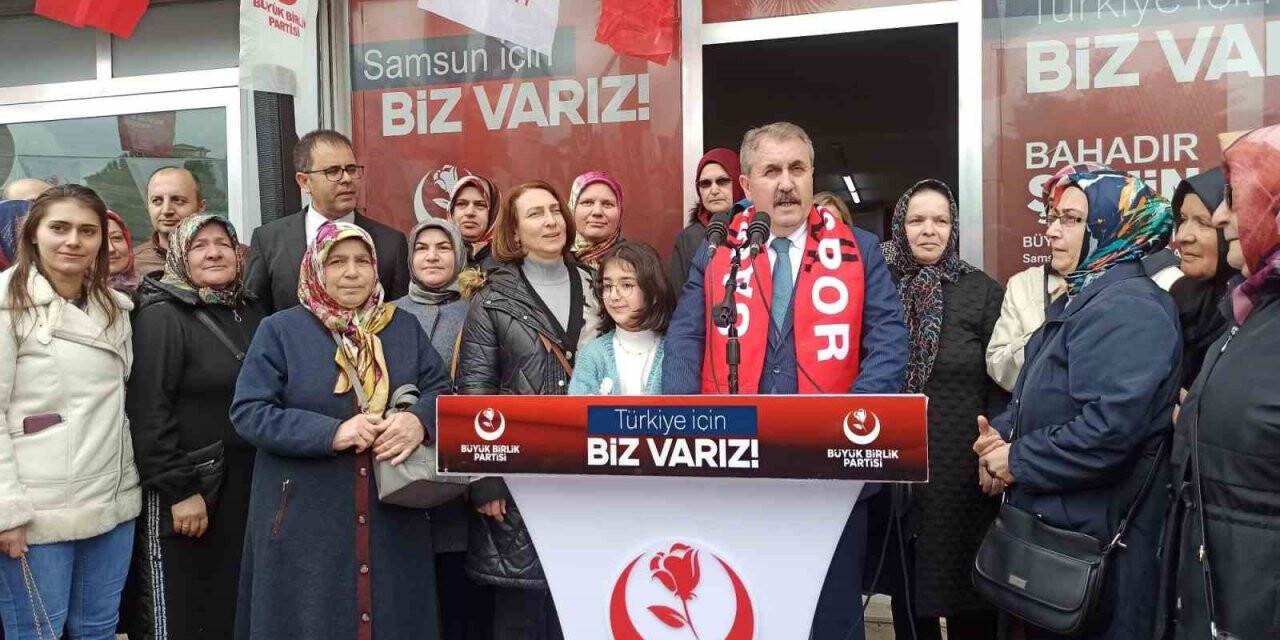 BBP Lideri Destici: Cumhurbaşkanımız birinci turda yeniden seçilecek