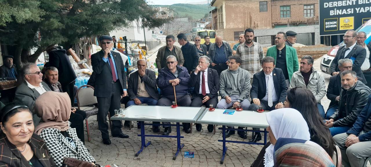 CHP milletvekili adayları Derbent’te vatandaşlarla buluştu