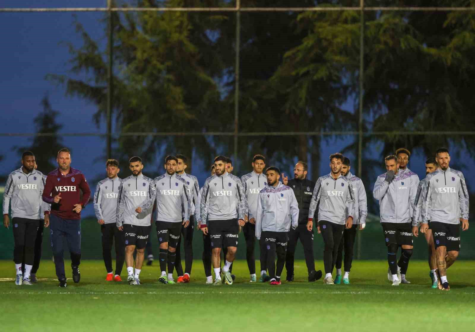 Trabzonspor'da Konyaspor hazırlıkları başladı