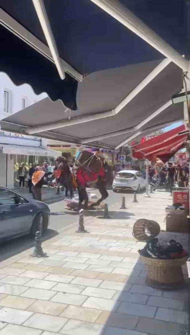 Çarşıda panik anları