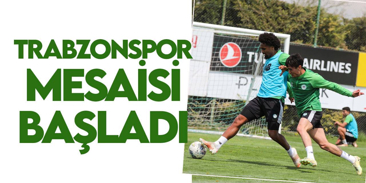 Konyaspor'da Trabzonspor maçı hazırlıkları başladı