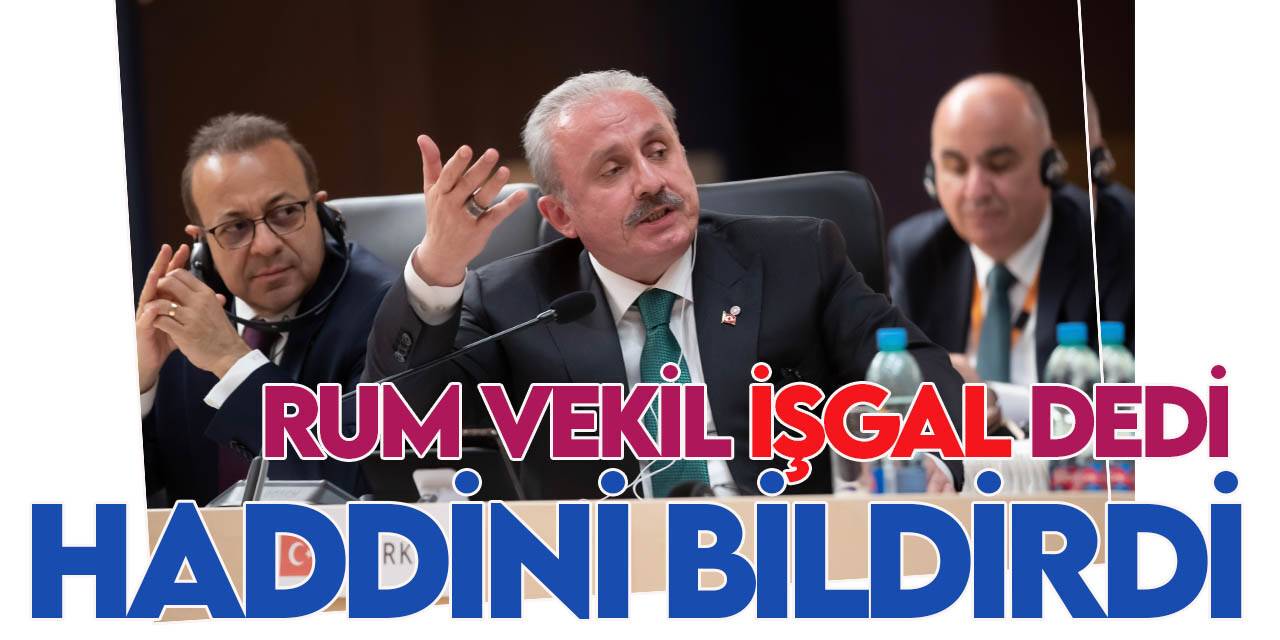 TBMM Başkanı Şentop’tan, GKRY Meclis Başkanı Dimitriu’ya ders niteliğinde “işgal” cevabı