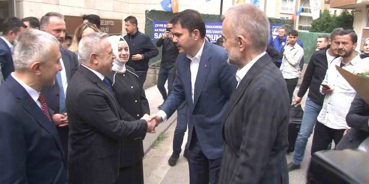 Bakan Kurum: Çekmeköy’de, köprülü kavşak projemizin temelini atacağız’