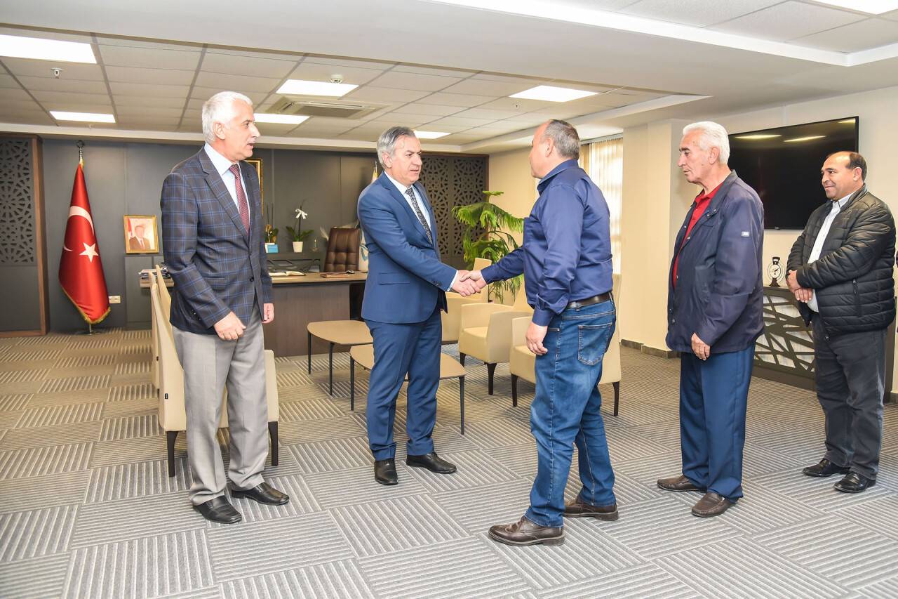 Yiğit, kurum çalışanları ile bayramlaştı