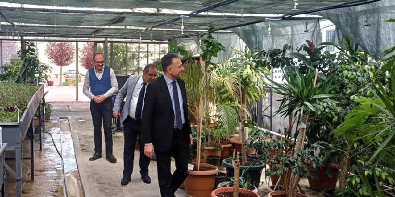 Selçuk Üniversitesinde yıllık ortalama 65 bin bitki üretiliyor