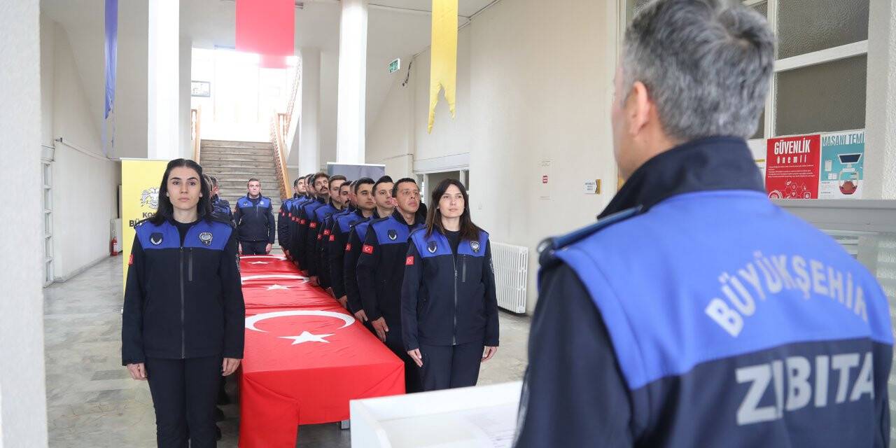 31 zabıta personeli göreve başladı