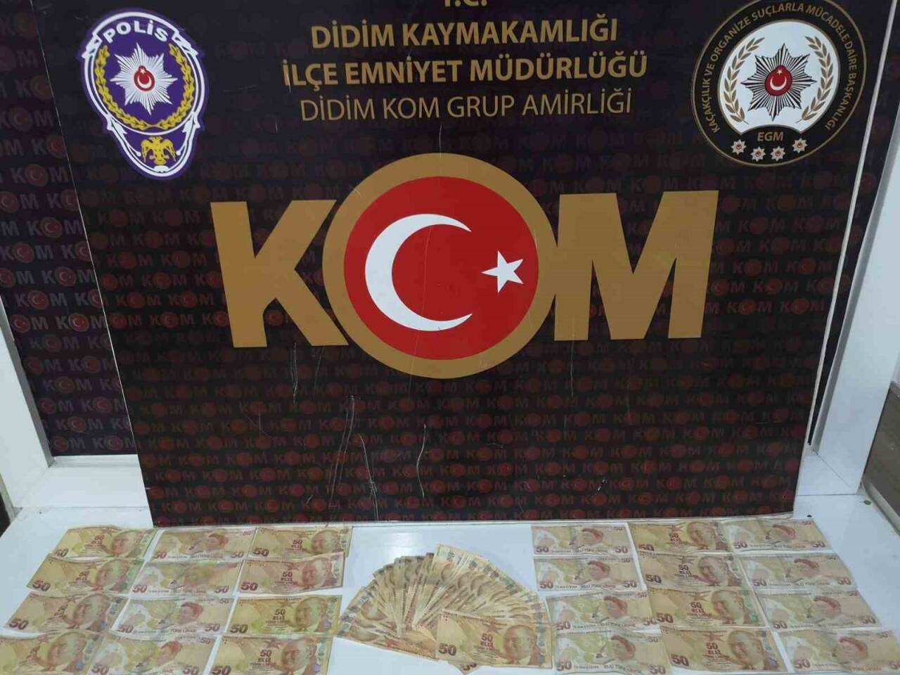 Sahte para dolandırıcıları polis ekiplerine takıldı