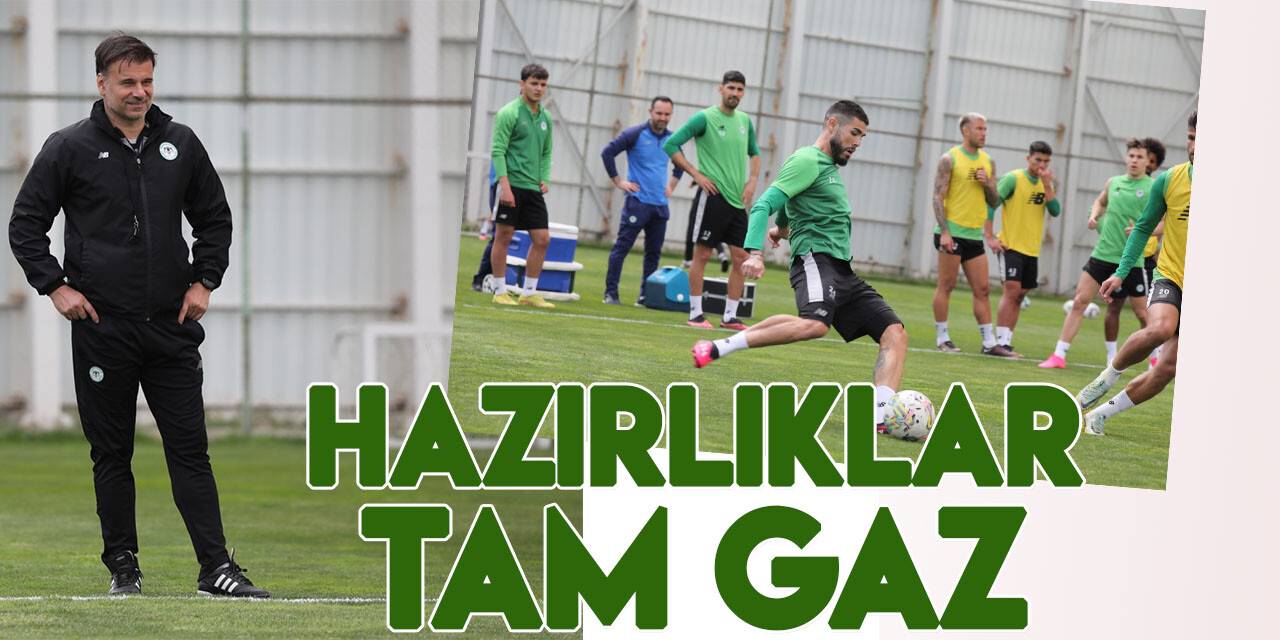 Konyaspor taktik çalıştı
