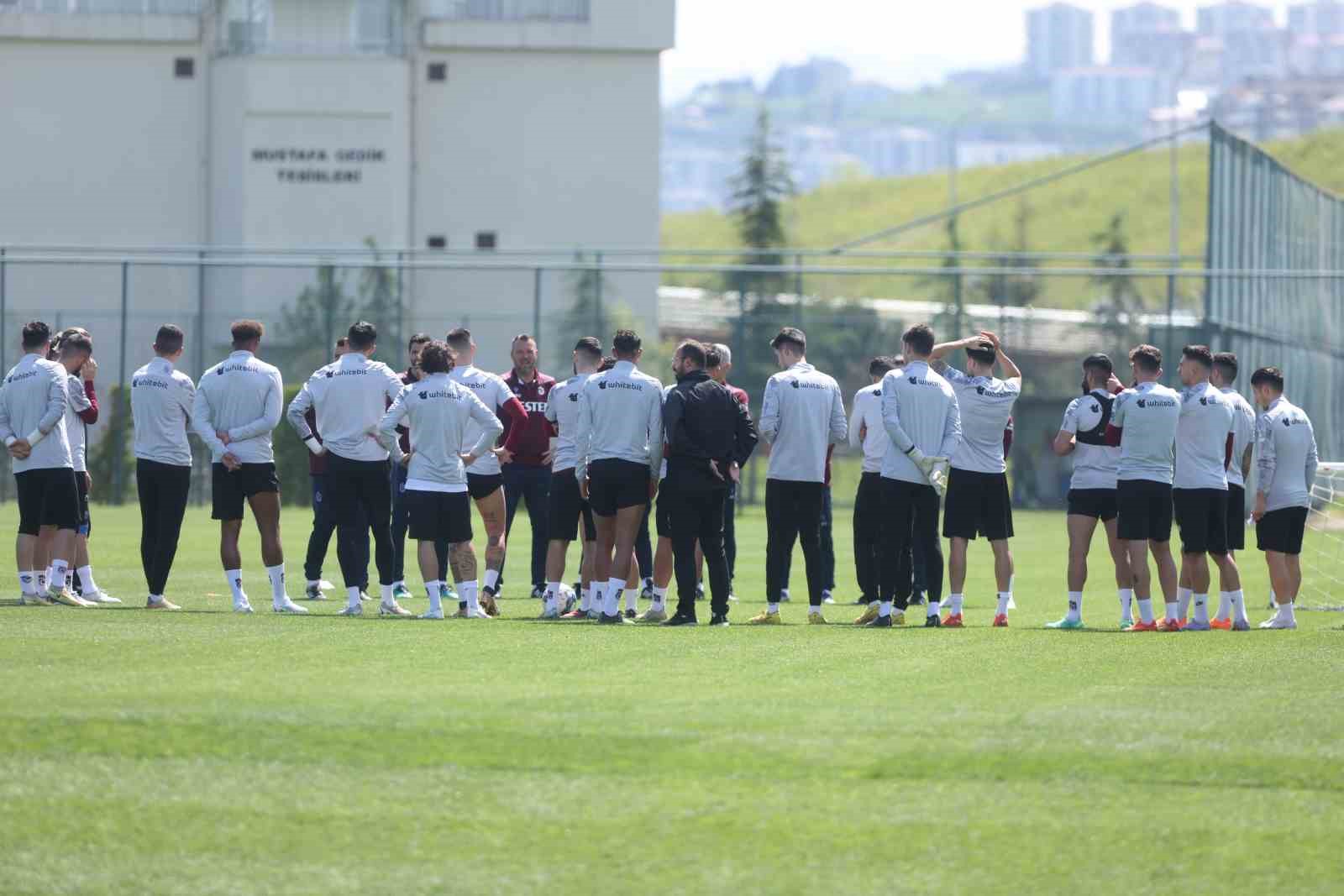 Trabzonspor, Konyaspor maçı hazırlıklarını sürdürdü