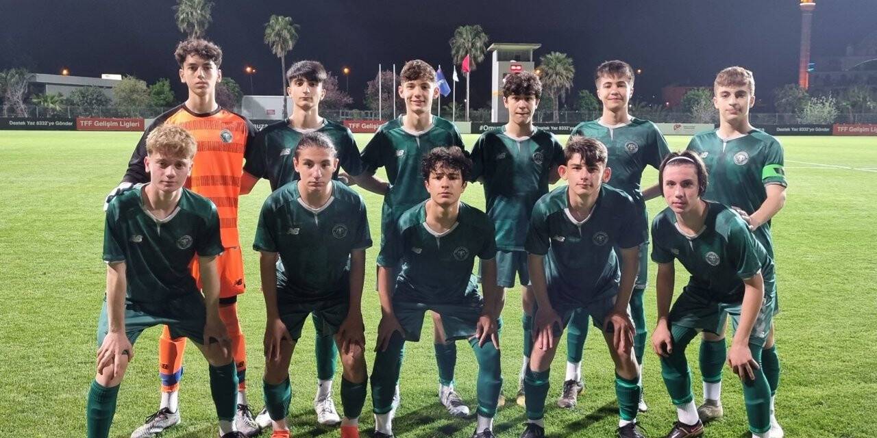 Konyaspor U14 üçüncülük maçı oynayacak