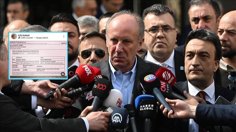 "Maksut Serim, Muharrem İnce'ye 10 milyon TL bağış yaptı" diye paylaştıkları makbuz "kurgu" çıktı