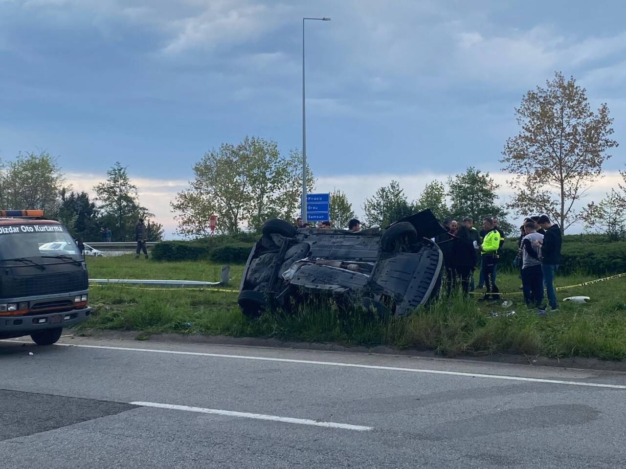 Trafik kazasında 2 ölü, 3 yaralı